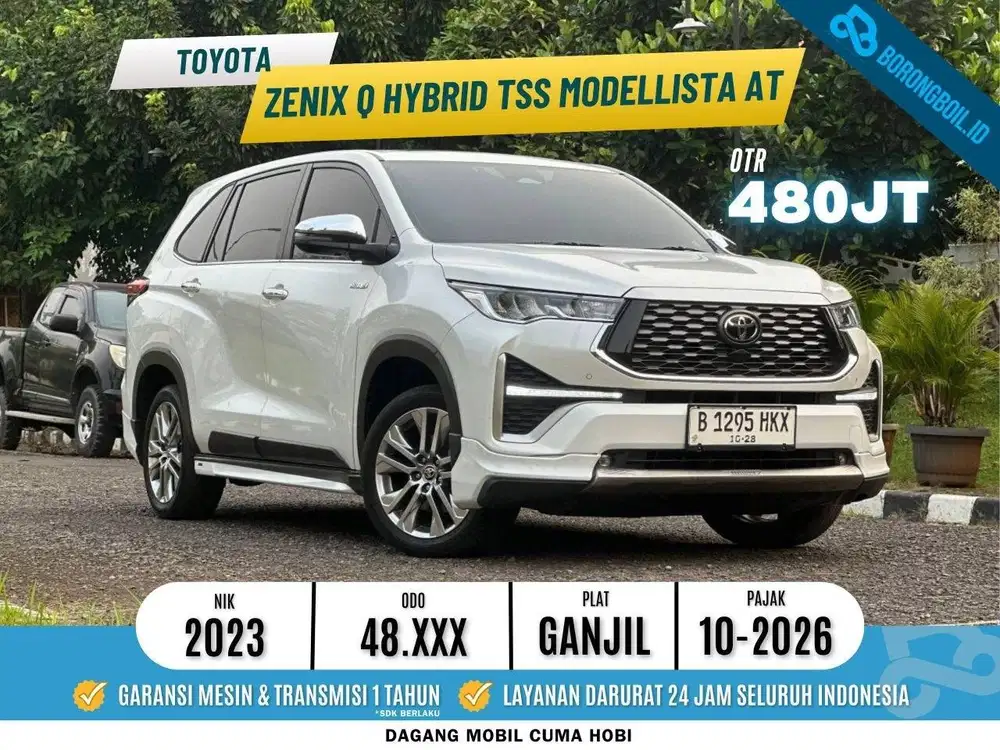 [LIKE NEW] Toyota Zenix Q Hybrid TSS Modellista 2023 Putih