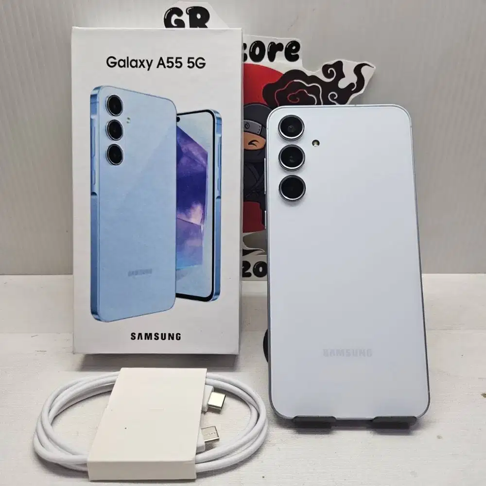 Samsung Galaxy A55 Icy Blue 8/256GB Fullset Like New