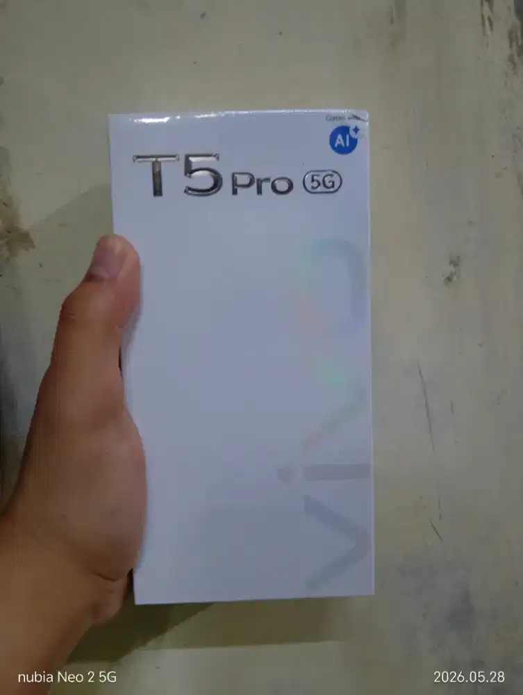 Vivo T5 Pro 5g 8/256 New Garansi resmi