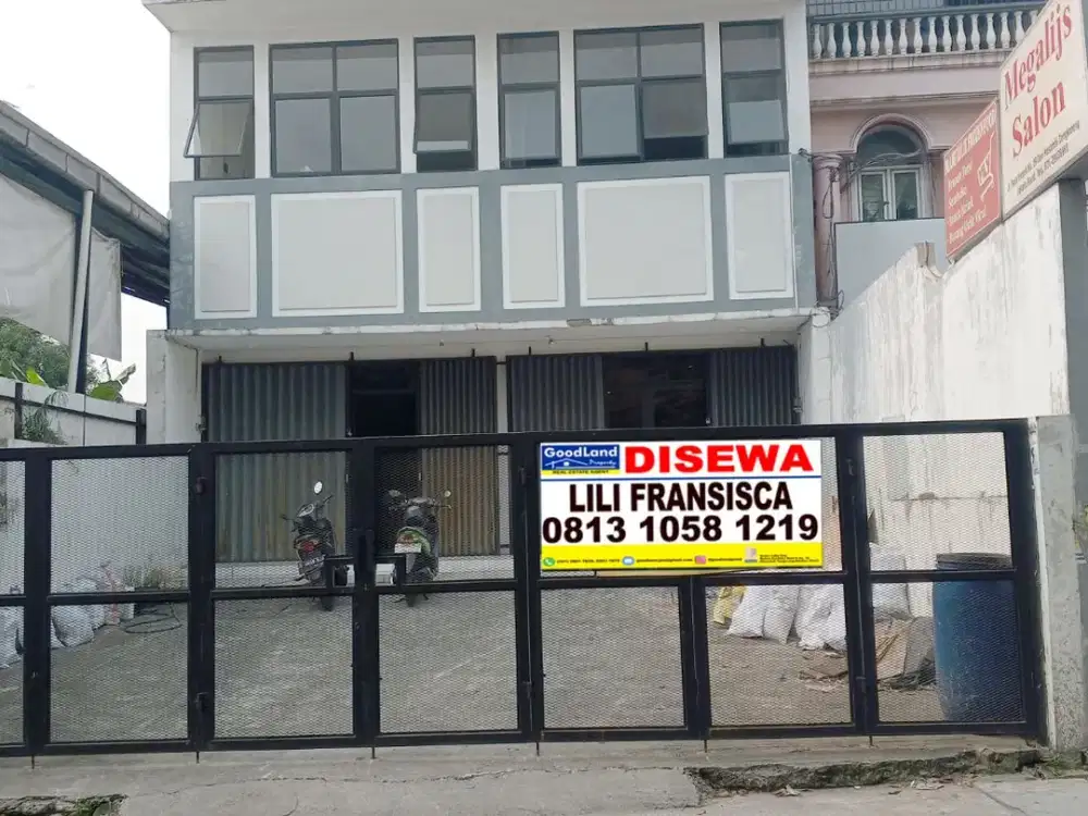 Disewakan Ruko Brand New 2 Unit Gandeng di Durikosambi Cengkareng Jakarta Barat harga Nego