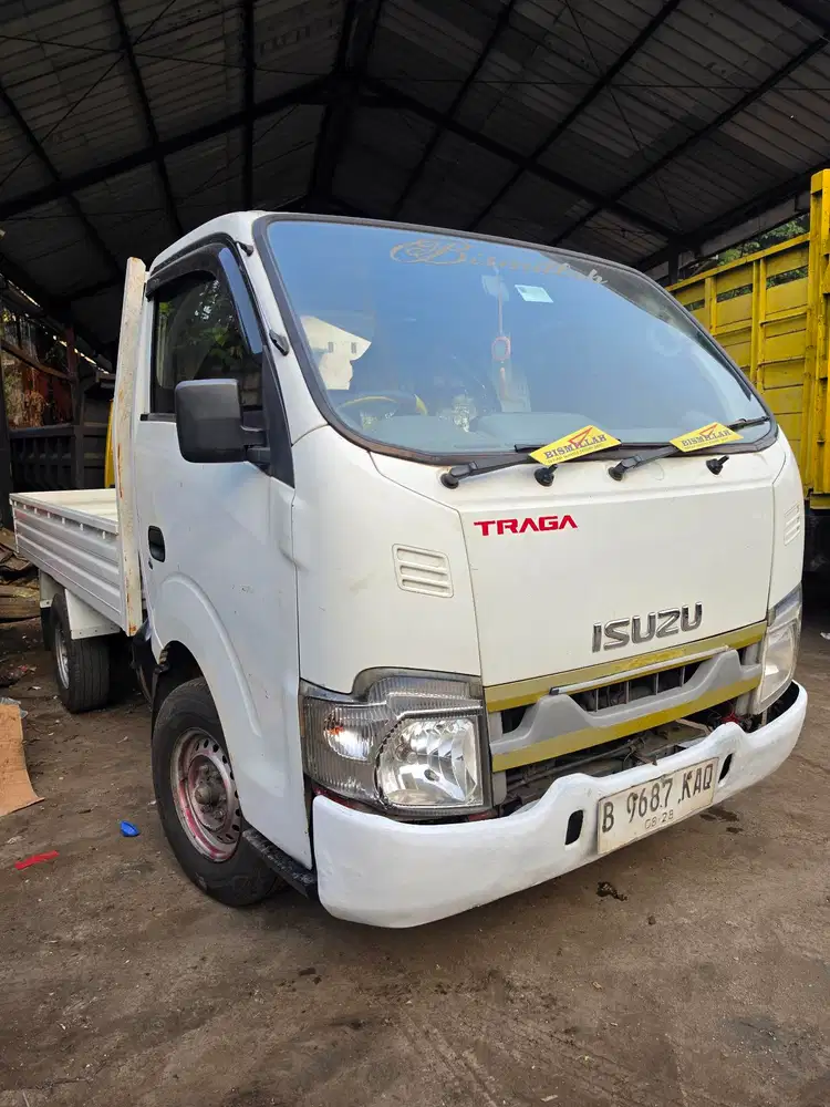 Isuzu traga 2500 cc diesel euro 2 bak besi jumbo tahun 2018