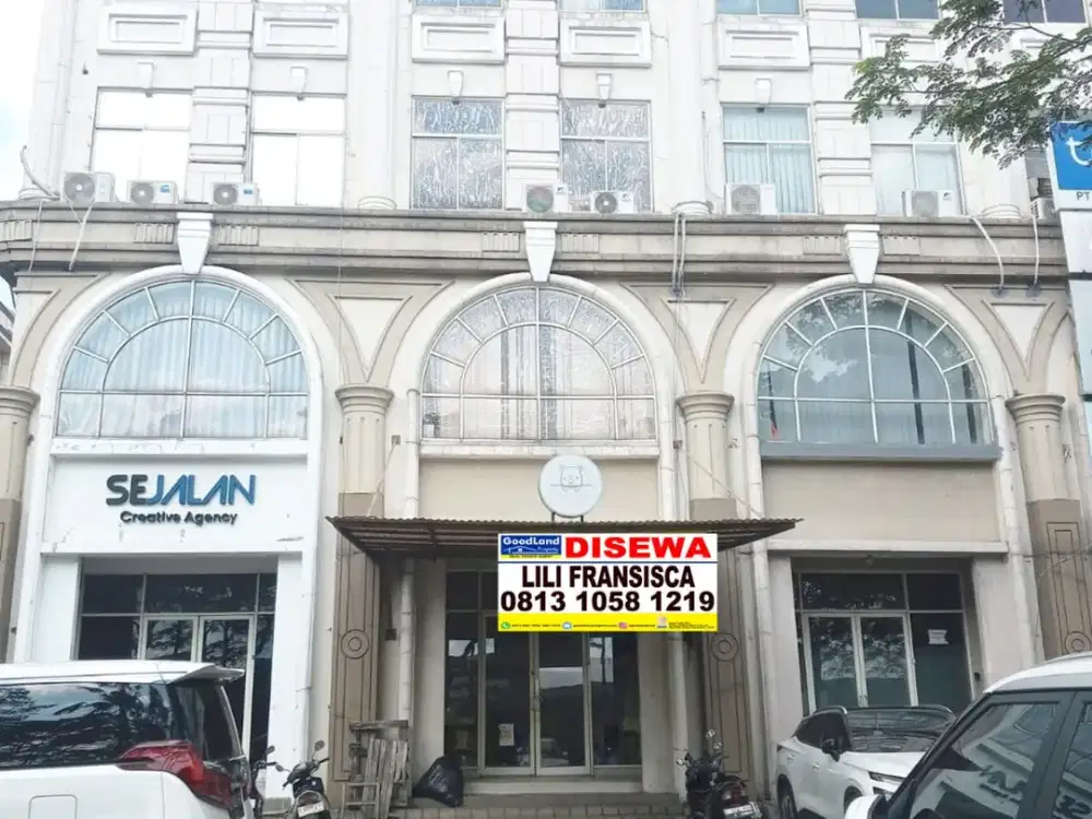 Disewakan Rukan Crown Green Lake City View GrandLucky, Lavela