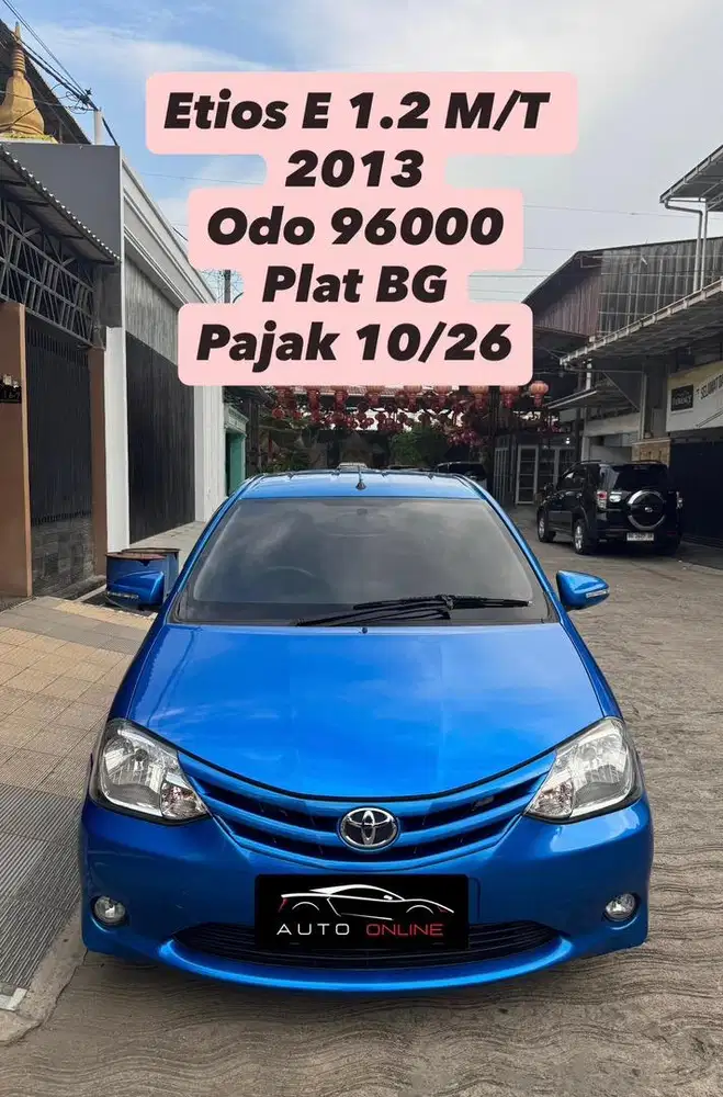 Toyota Etios M/T 2013