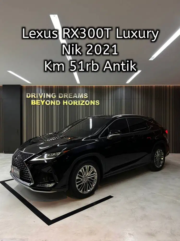Lexus RX300 RX300T Luxury 2021 Hitam Km51rb B2311MD