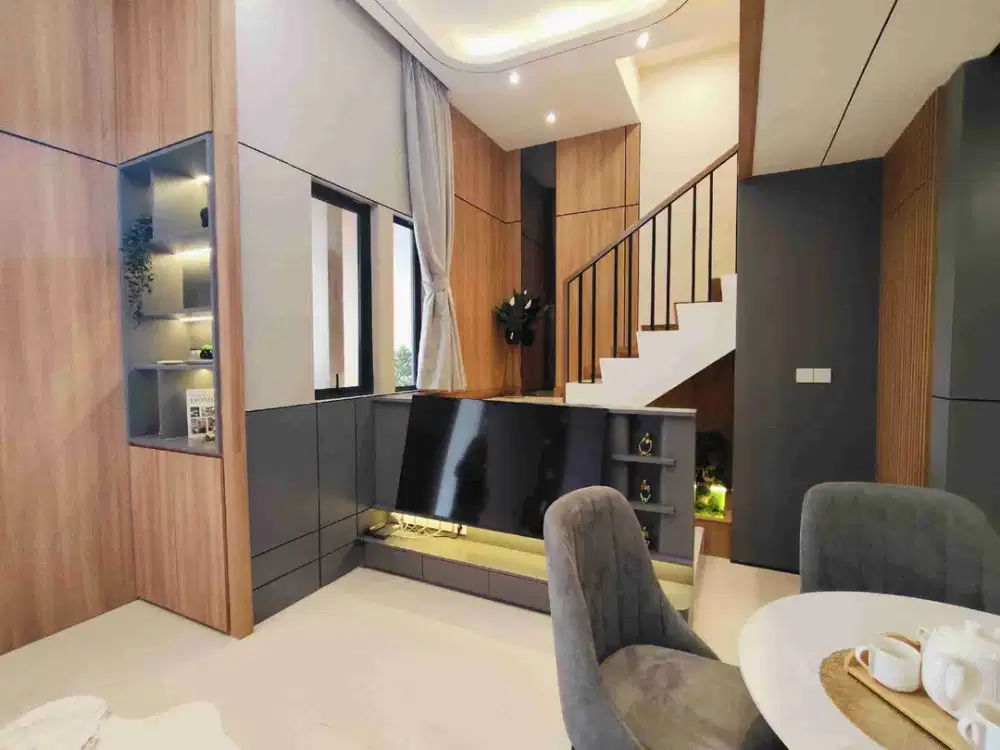 RUMAH INDENT PURI MERUYA DESIGN BANGUNAN
SPLIT LEVEL 3 LANTAI