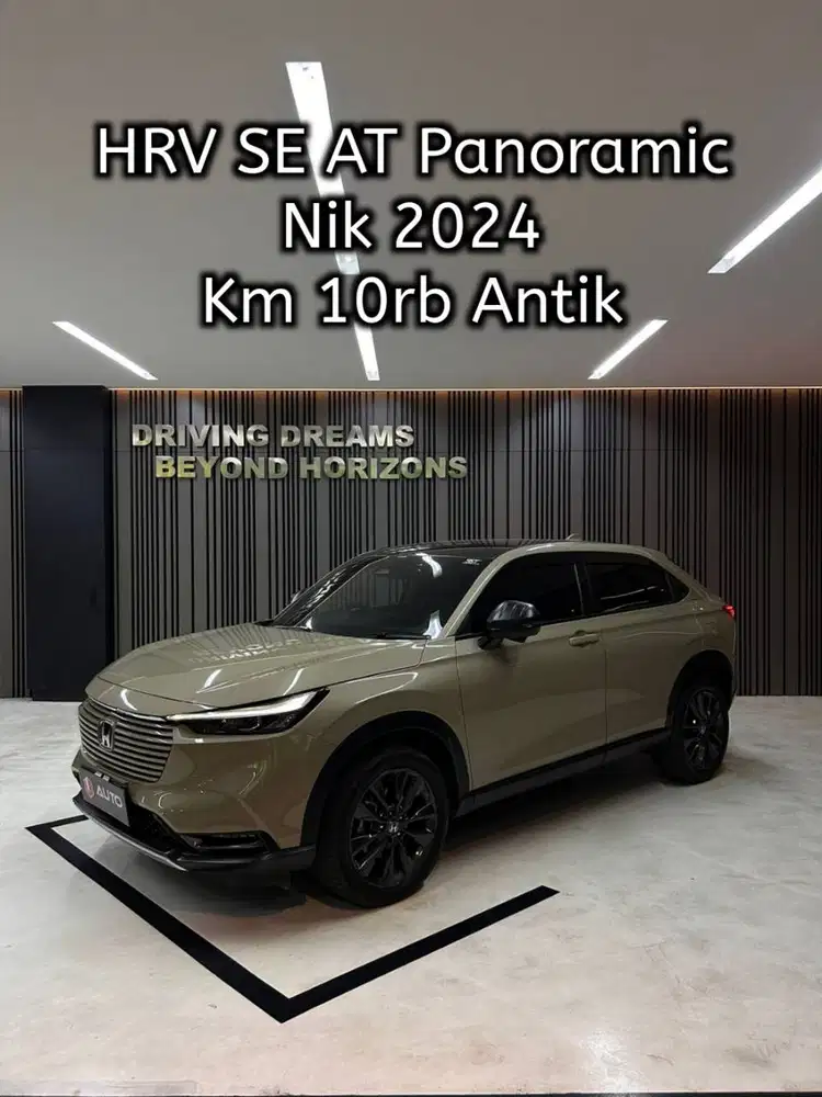 Honda HRV SE 1.5L AT 2024 Coklat Muda Km10rb Panoramic B805SST