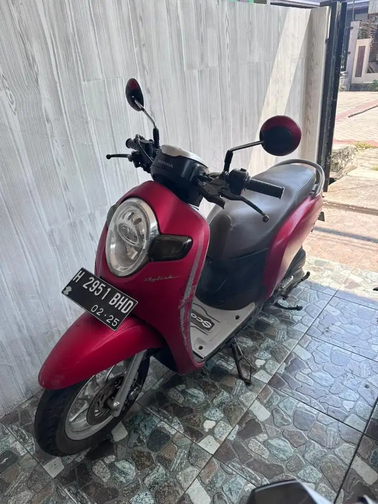 HONDA SCOOPY 2020 PLAT PANJANG 2030 PAJAK 02/27