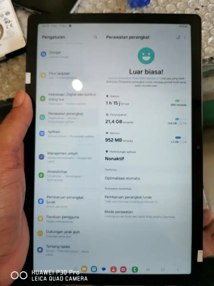 Samsung tab A8 2022 wifi only 3/32 10.5 inch