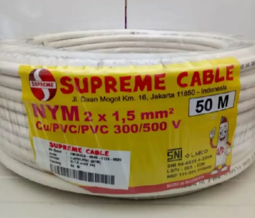 Kabel Supreme Nym 2x1,5 mm 50 m (baru)