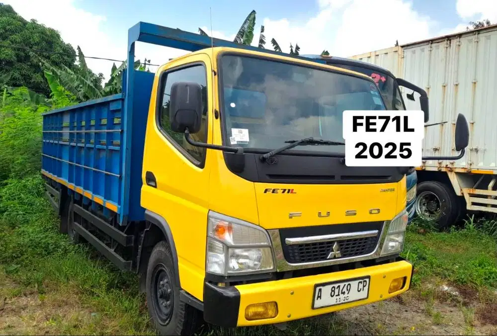 Engkel long Mitsubishi Coltdiesel canter FE71L bak besi sentral 2025