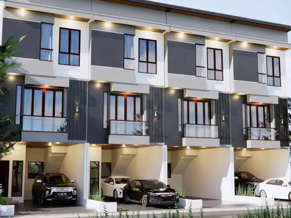 Rumah Baru Tampilan Modern Minimalis 2 Lt Di Jln Menteng Wadas Jakarta Selatan