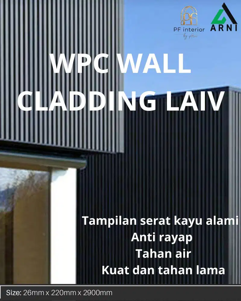 WPC  WALL CLADDING LAIV OUTDOOR