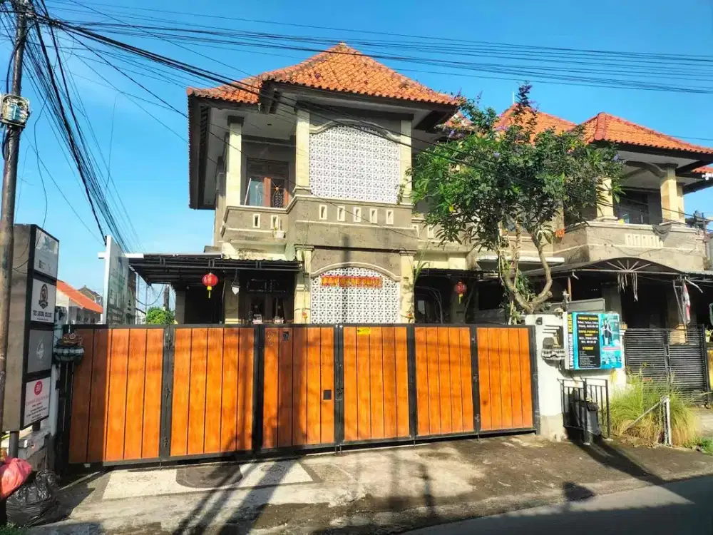 Tanah dan Gedung sangat strategis di jalan utama