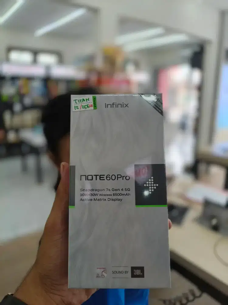 INFINIX NOTE 60 PRO 12/256 NEW SEGEL