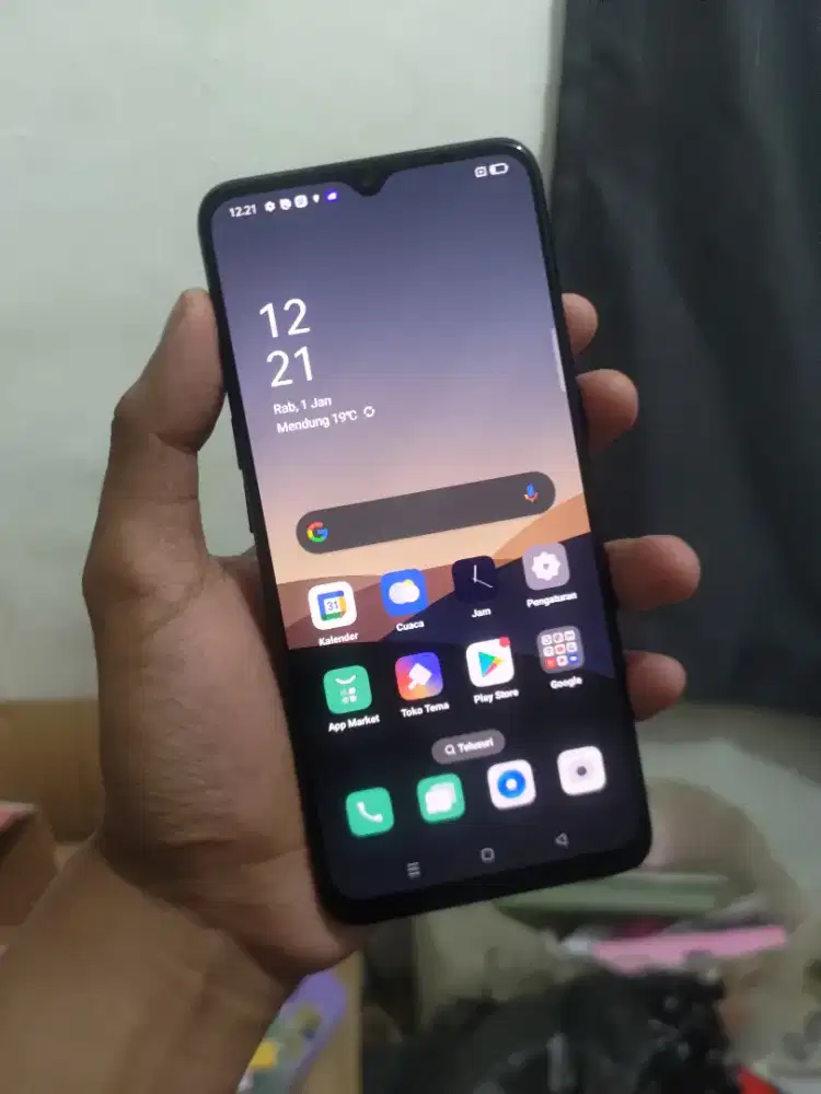 Oppo A91 ram 8/128Gb fingert di layar mantap jiwa lcd orian terbaik