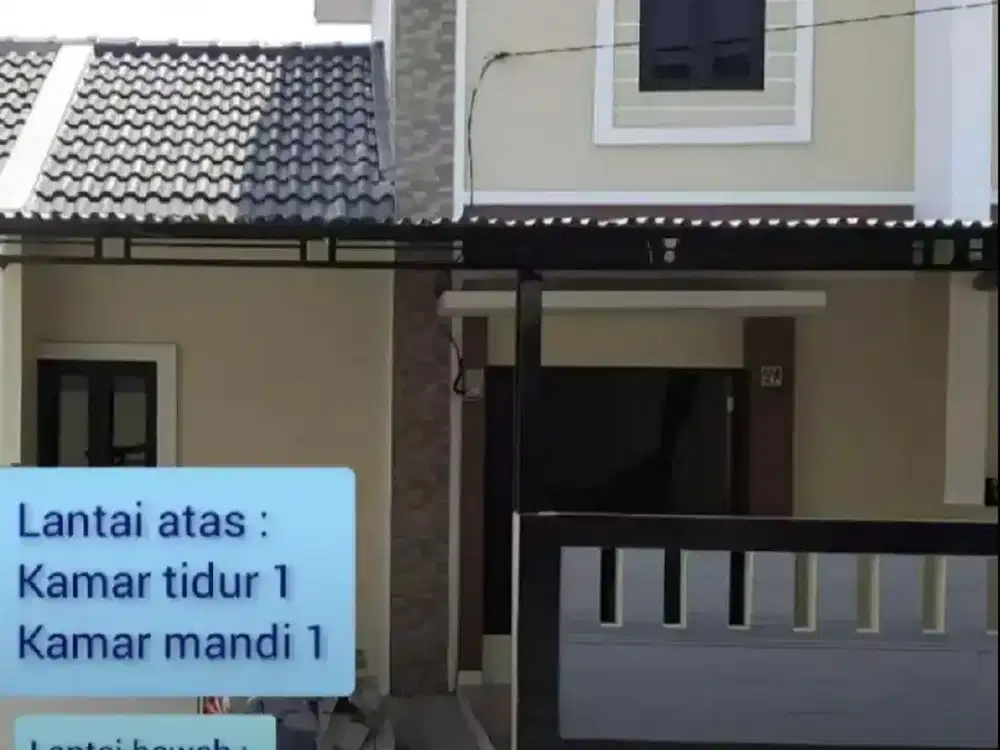 Rumah 2 Lt SHM 10 Mnt ke CitiPlaza Kutabumi Dibantu KPR J-48500