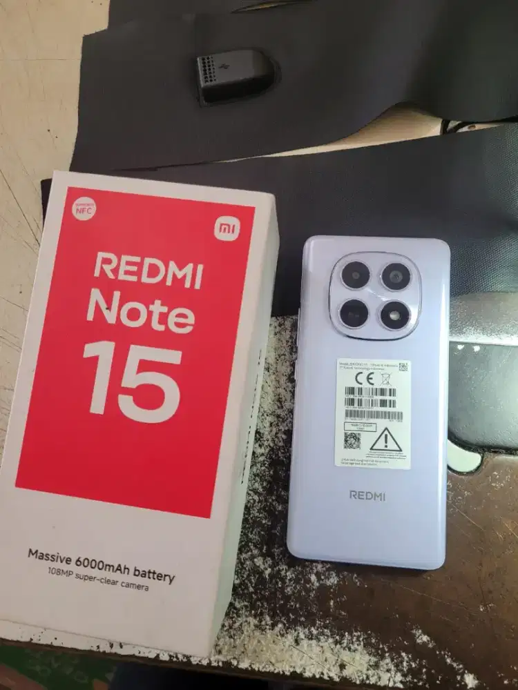 Redmi Note 15 4g 8/128 fulset garansi panjang