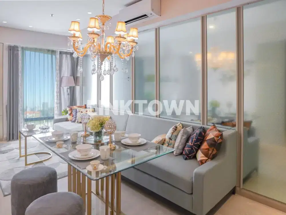 Full Furnished Mewah Apartemen View Pusat Kota Surabaya di One Icon Tunjungan