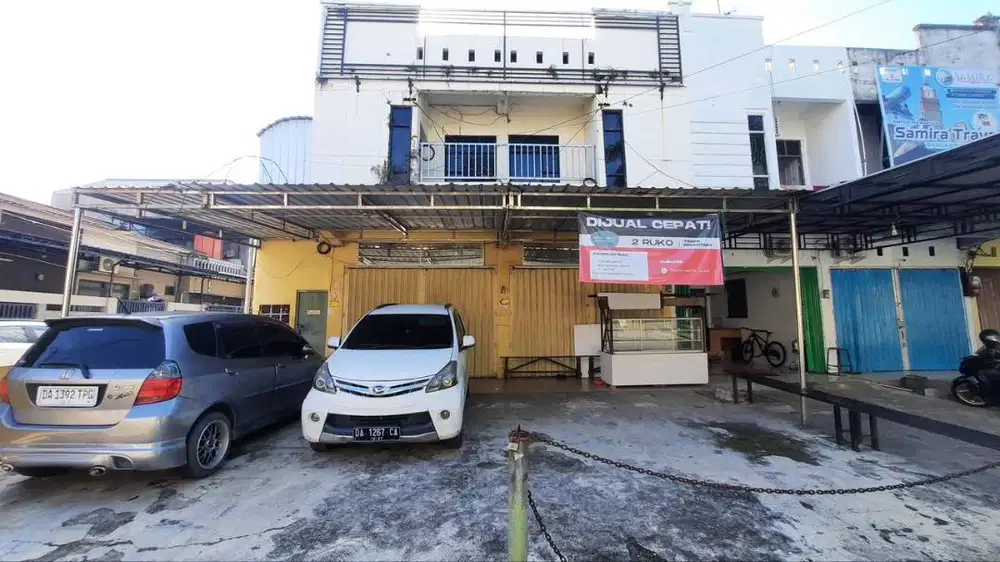 Dijual 2 ruko banjarbaru km 33 loss 2 lantai