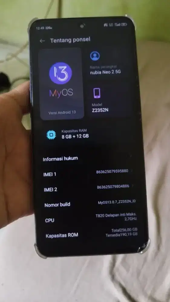 Nubia Neo 2 5g 8+12/256