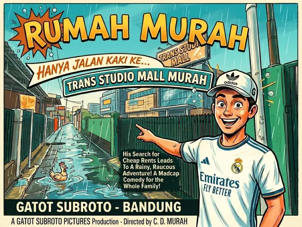 JUAL RUMAH DI GATOT SUBROTO, BATUNUNGGAL, BUAH BATU, BANDUNG KOTA.