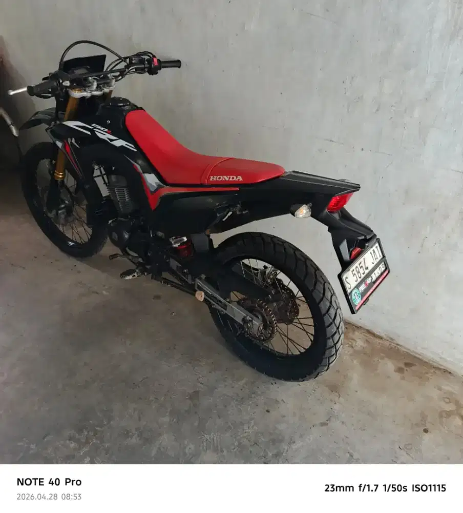 Crf 2019 hitam pajak hidup panjang
