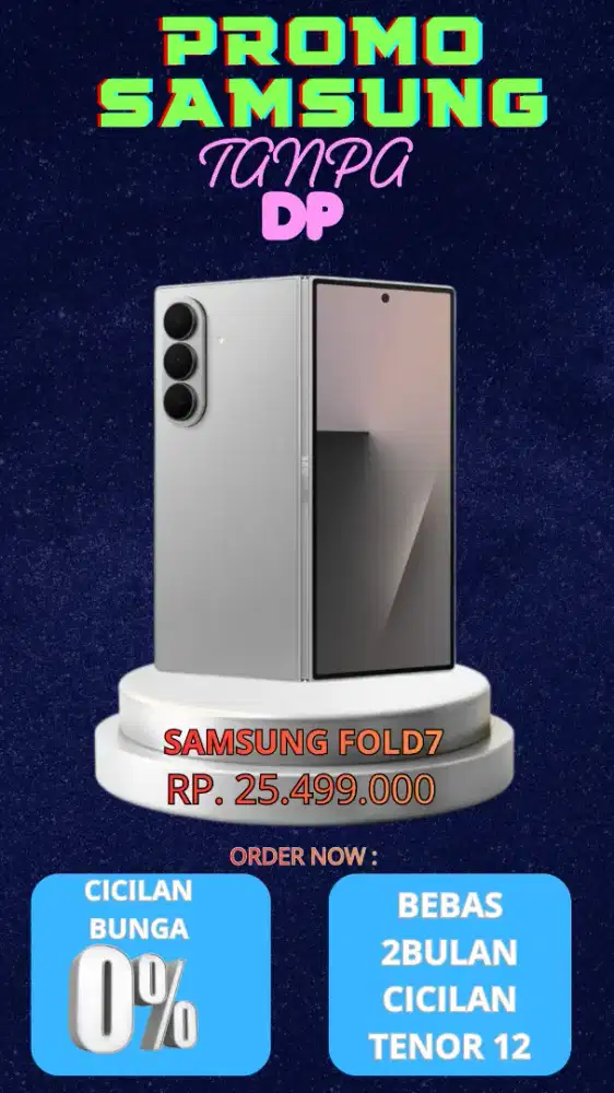 Samsung Zfold 7 kredit murah