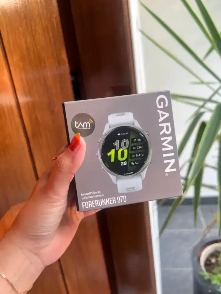 Garmin forerunner 970 amoled baru bisa tt