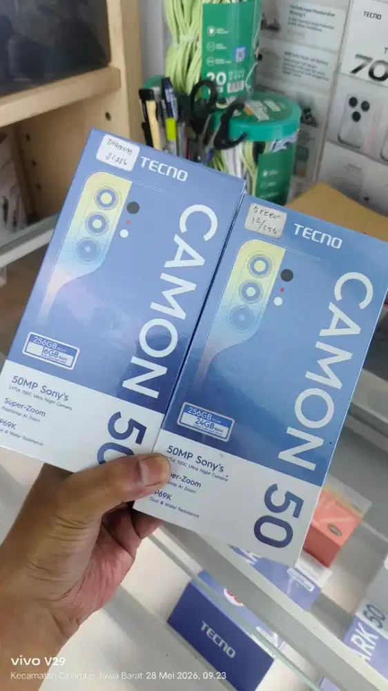 Tecno CAMON 50 8+8/256 SUPER AMOLED BARU SPESIAL PROMO ORIGINAL