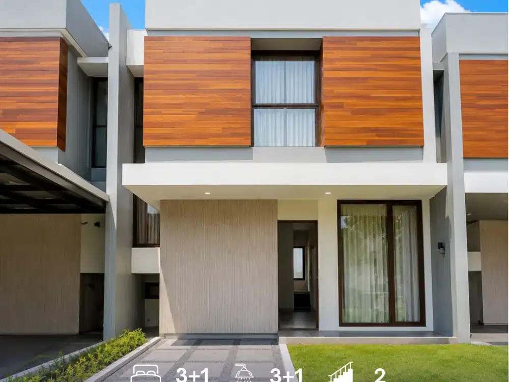 Rumah Jual Dengan Letak Strategs di BSD City