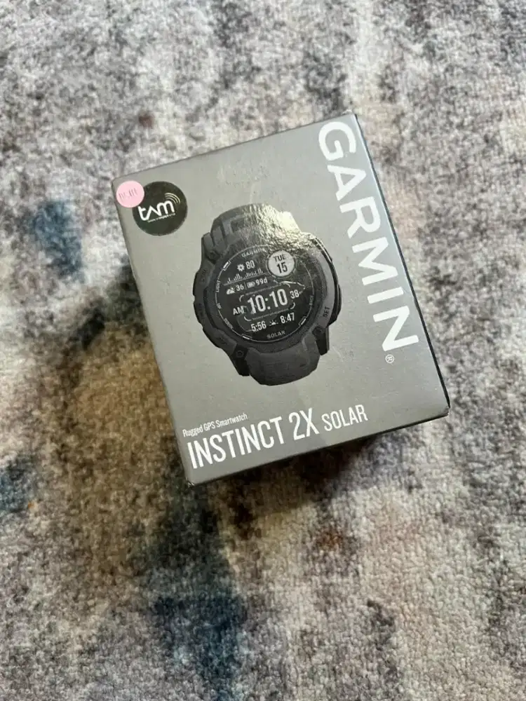 Garmin instinct 2x solar baru garansi resmi