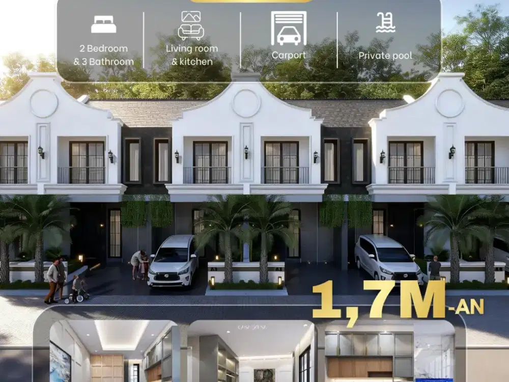 Dijual Rumah di Dalam Perumahan 5 Menit Malioboro: Legalitas SHM Pecah, Aman