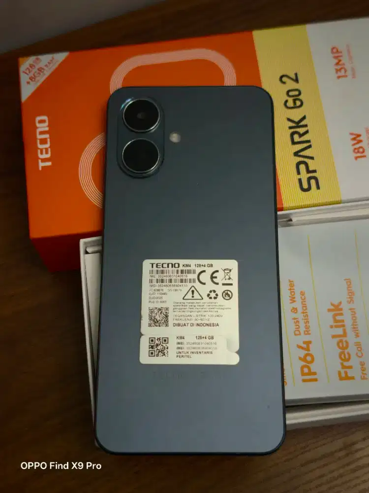 Tecno spark Go 2 4/128 second resmi Des 2026