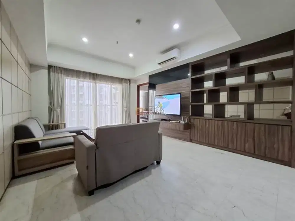 Disewakan Apartemen Royal Mediterania Garden Residences 3BR+1 Furnished Lengkap Kondisi Siap Huni, Dekat Mall CP, Office Tower Di Tanjung Duren