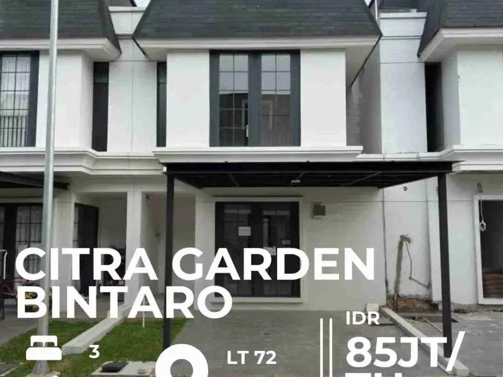 Disewakan rumah Citra Garden Bintaro
