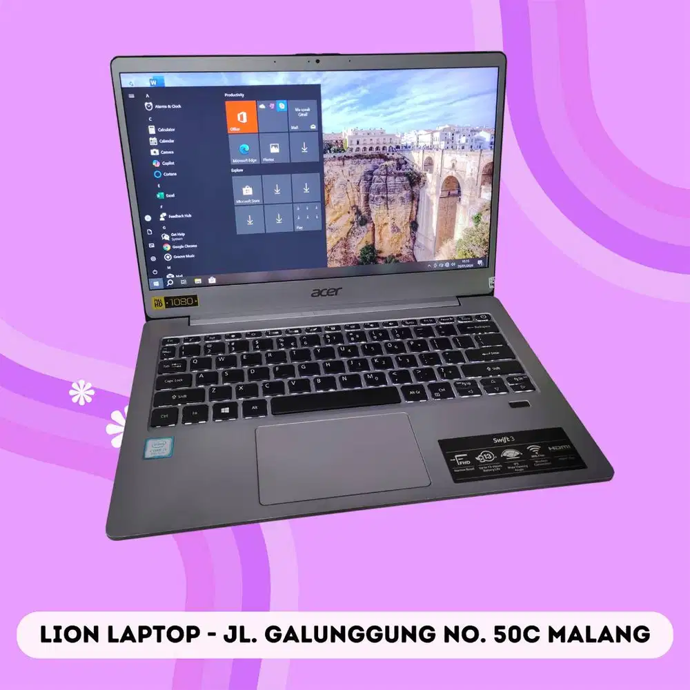 Super Slim Core i5 Gen 8 8/25 Acer Swift 3 SF313-51 [11|06]