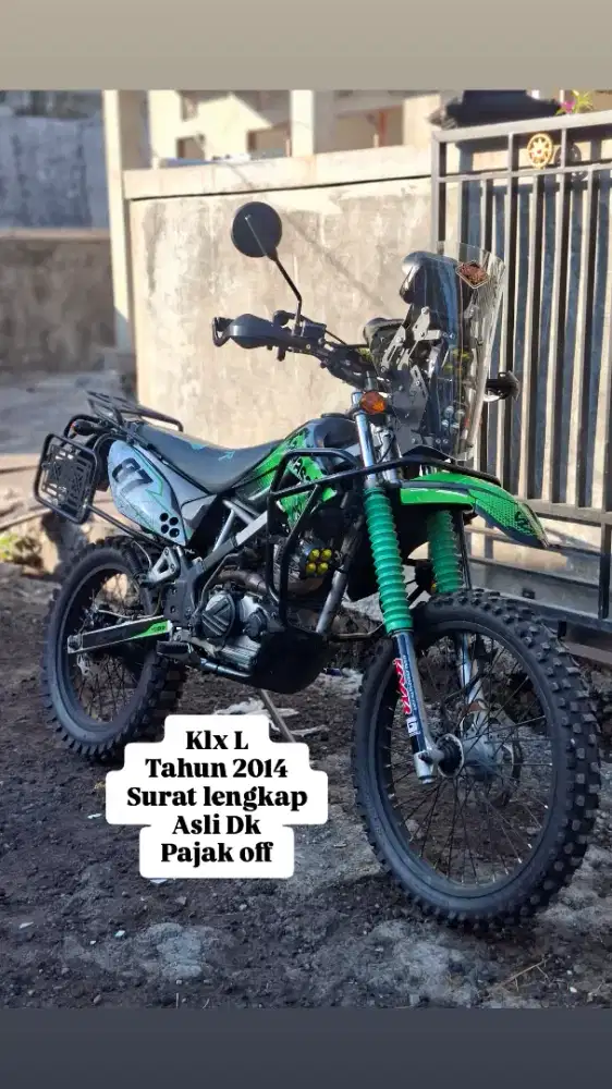 Di jual 3 unit klx ala rally, unit siap pakai