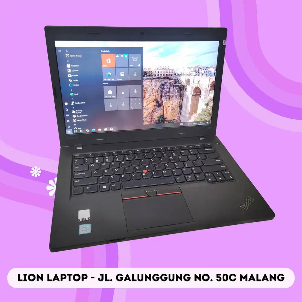 RAM 8GB Core i5 SSD Murah Lenovo Thinkpad L470 [11|06]