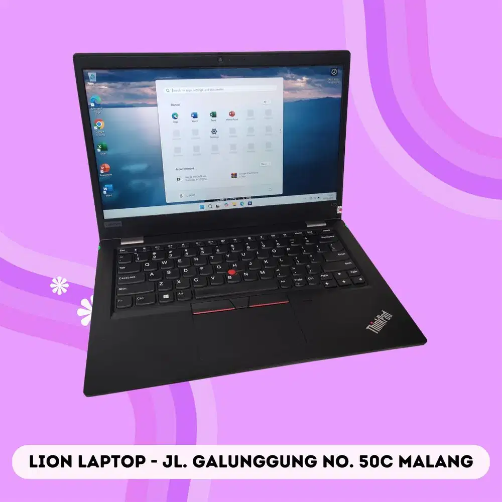i5 Gen 10 Slim RAM 8GB SSD 256GB Lenovo Thinkpad L13 [11|06]