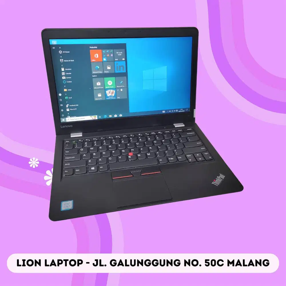Core i3 Gen 7 Murah RAM 8GB SSD 256GB Lenovo Thinkpad 13 [11|06]