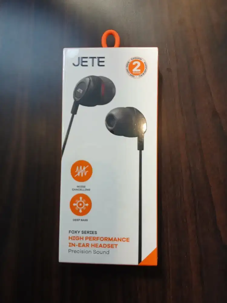 JETE Foxy Headset Earphone Jack 3.5mm with Mic