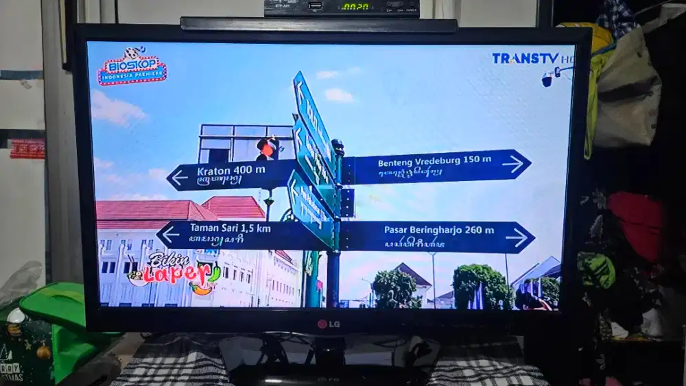 LED LG 24 in 99%Mulus istimewa