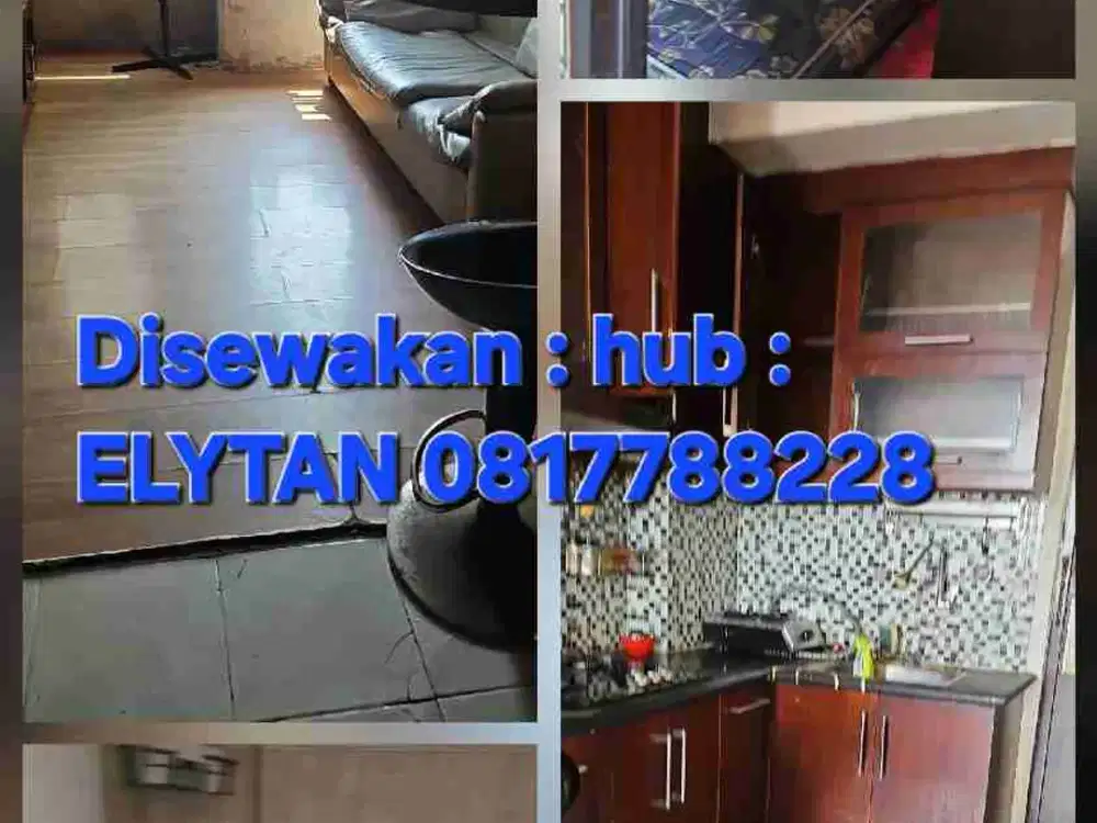 disewakan 2 kamar furnish menara latumenten grogol jakarta barat