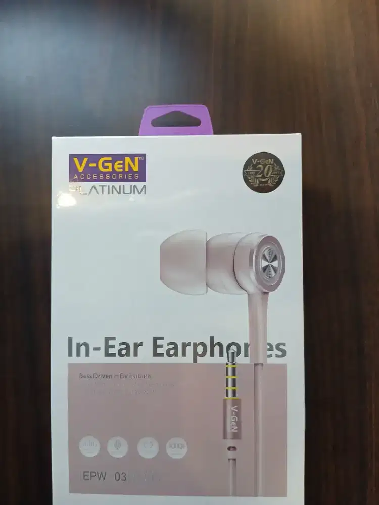 Earphone V-GeN EPW-03 Premium Wired Handsfree Clear Sound