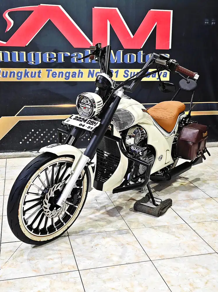 Keeway Gleiten 125 Coper Skutik nyaman mewah.Anugerah motor rungkut