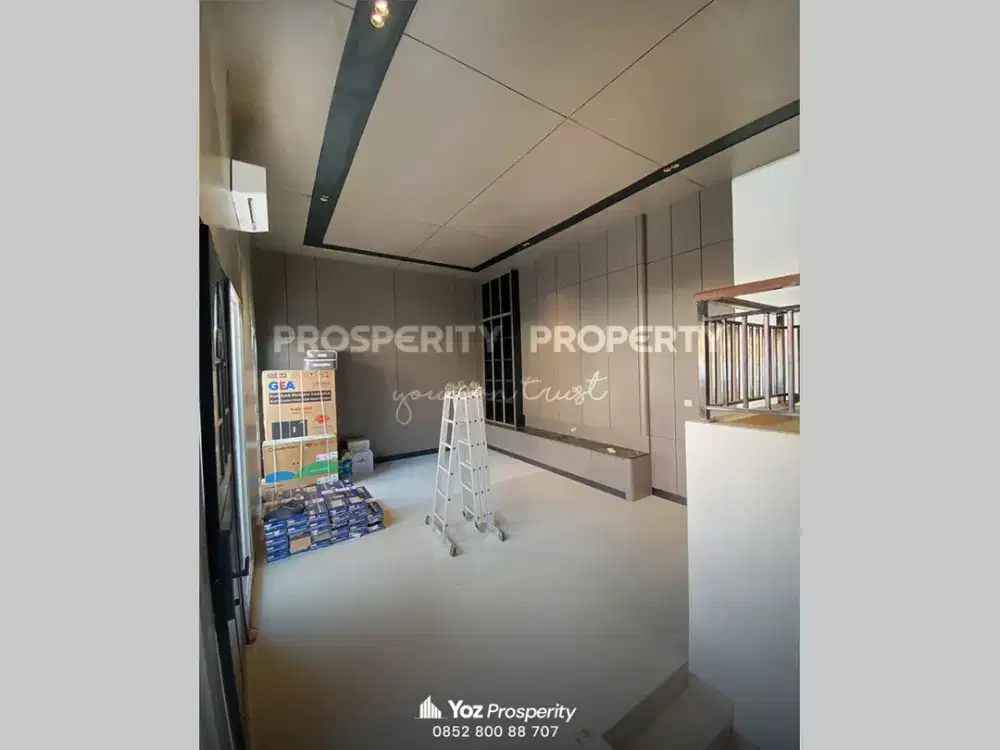 Rumah Baru Renovasi Full Interior Modern & Full Furnished Cluster Omaha Village Gading Serpong Selangkah ke Pusat Kuliner Kawasan Pisa Grande