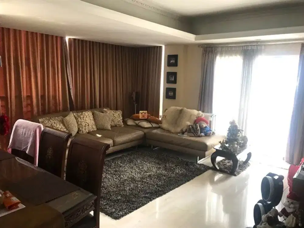 Limited Edition Siap Huni Disewakan Apartement Royal Mediterania Garden Residences 3BR+1 Luas 116m2 Furnished Lengkap Terawat, Area Tanjung Duren