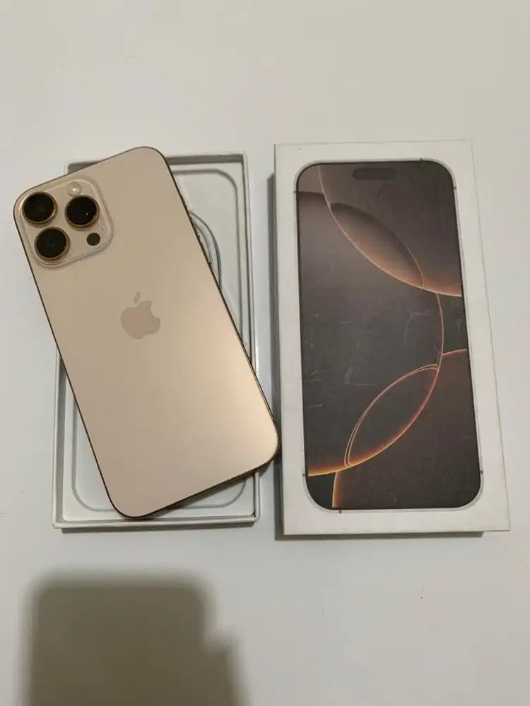 Iphone 16 pro max 256gb fullset mulus no minus