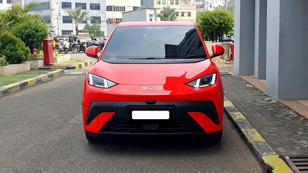 2025 byd atto 1 premium ev hijau stiker merah 2025
