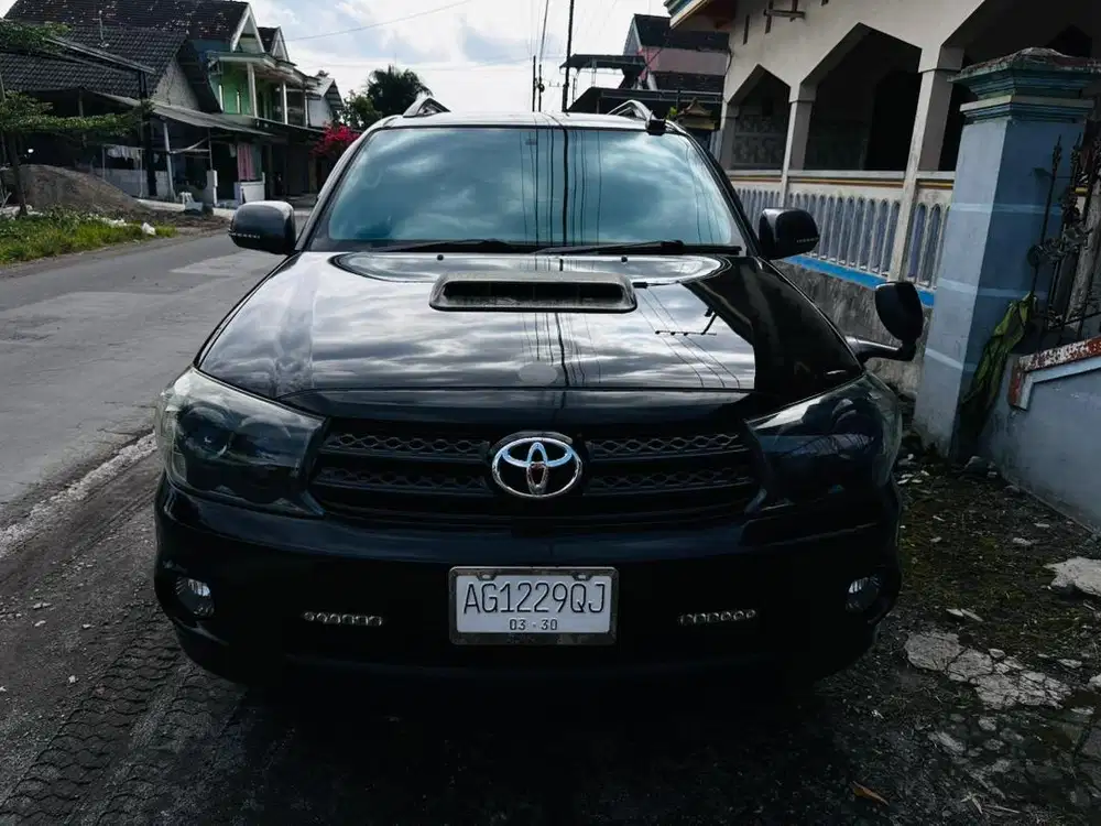 Fortuner 2012 Diesel G manual for tuner bio solar toyota TRD